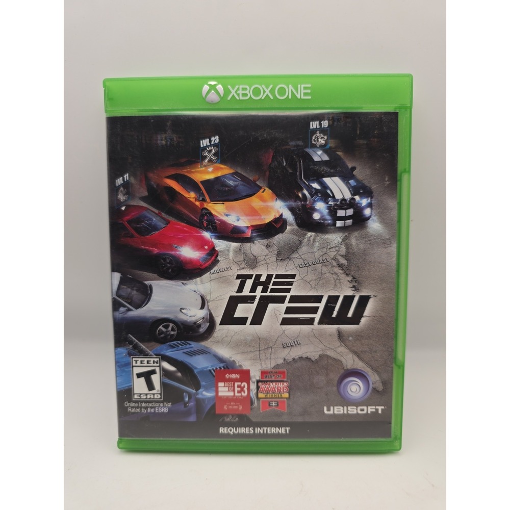 Xbox One Ubisoft The Crew NTSC-U/C Car Racing T Online Multiplayer 2014